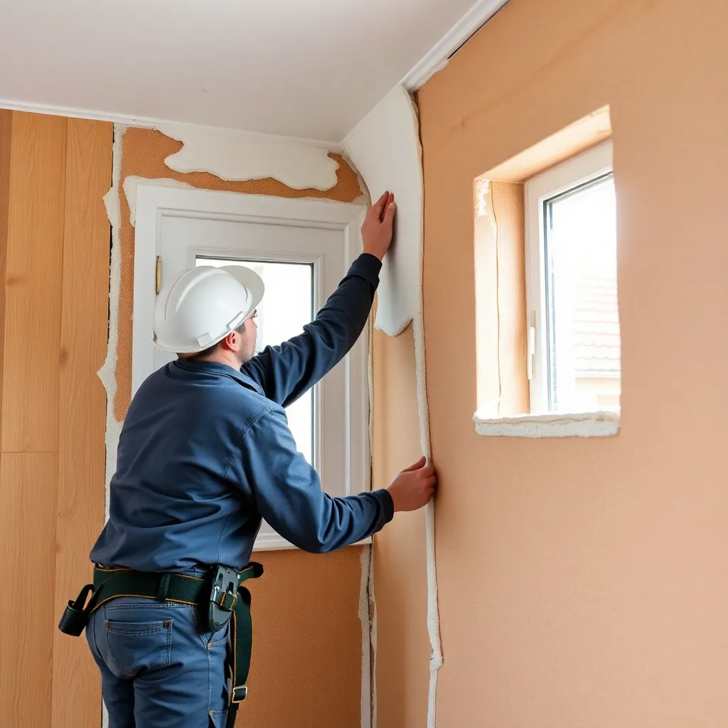 Nederlandse woning met energiebesparende isolatie