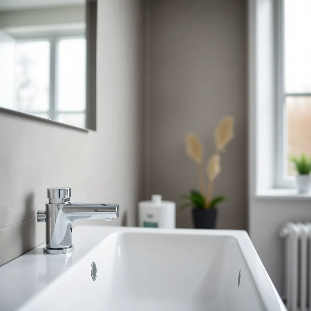 Waterbesparing in Nederlandse badkamer met moderne kranen